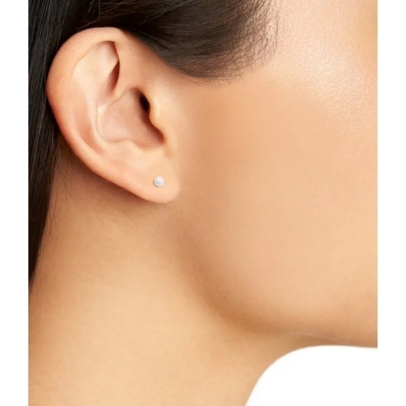 6 moonstone Ear Party earrings - Picture 4 of 14